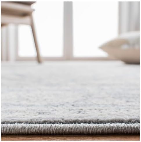 Light Grey & Ivory Runner Rug P23461