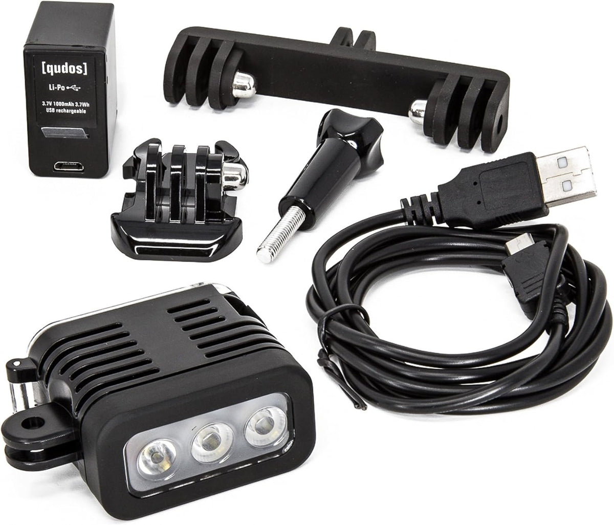 Red Digital Camera with Underwater LED Light and Carrying Case R6891