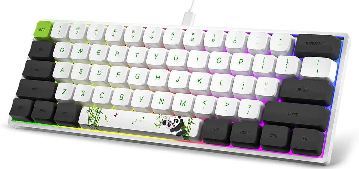 61 Keys Hot-Swappable Backlit Mechanical Gaming Keyboard S5621