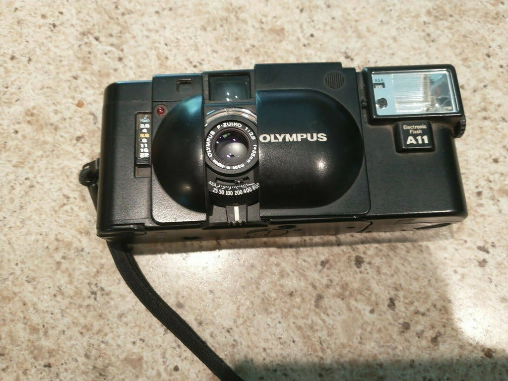 Black Rangefinder Film Camera Q15093