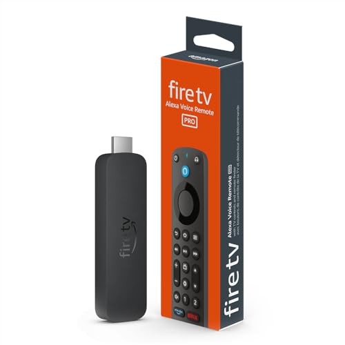 Fire TV Stick 4K with Alexa Voice Remote Pro E6752