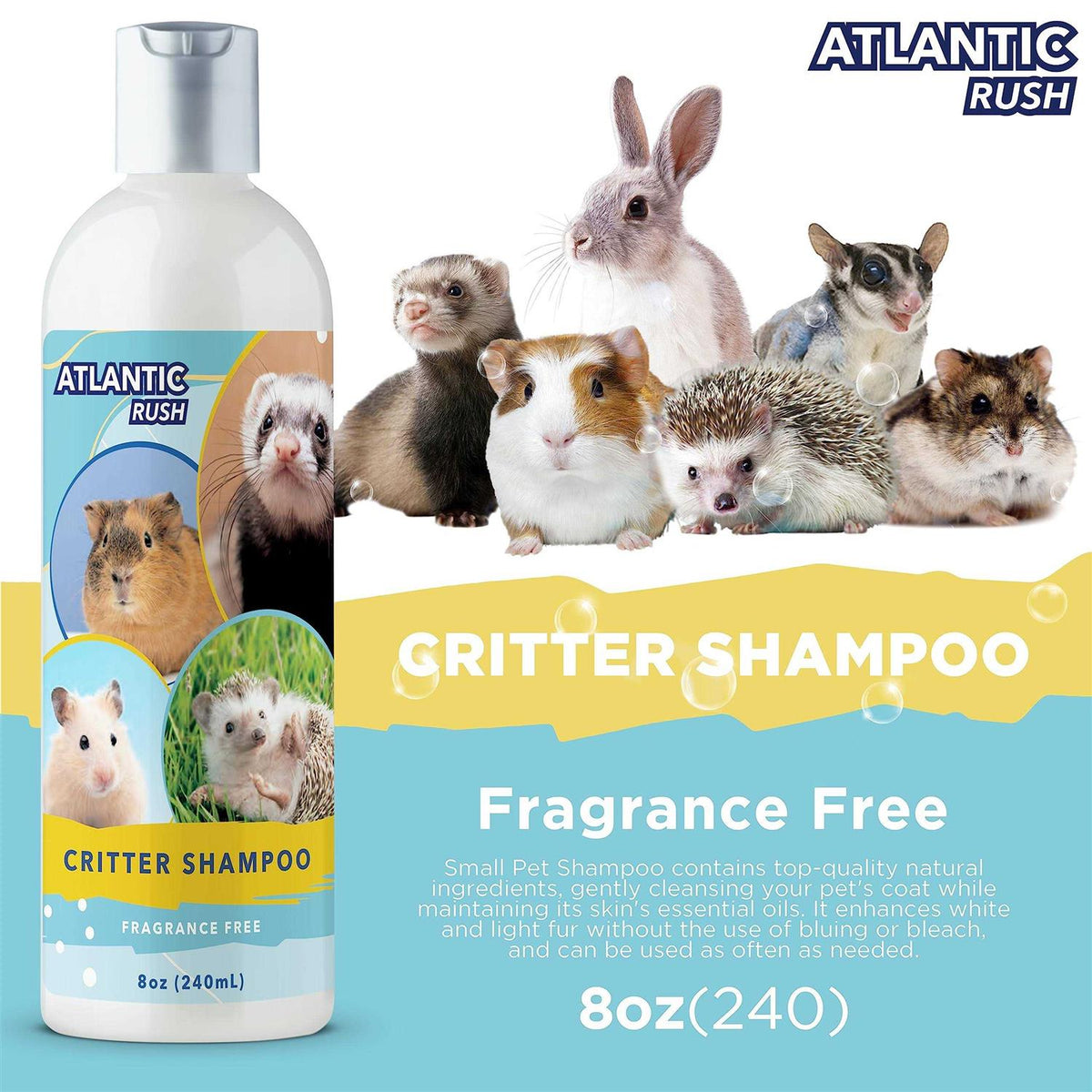 Fragrance Free Small Animal Shampoo 8oz K731