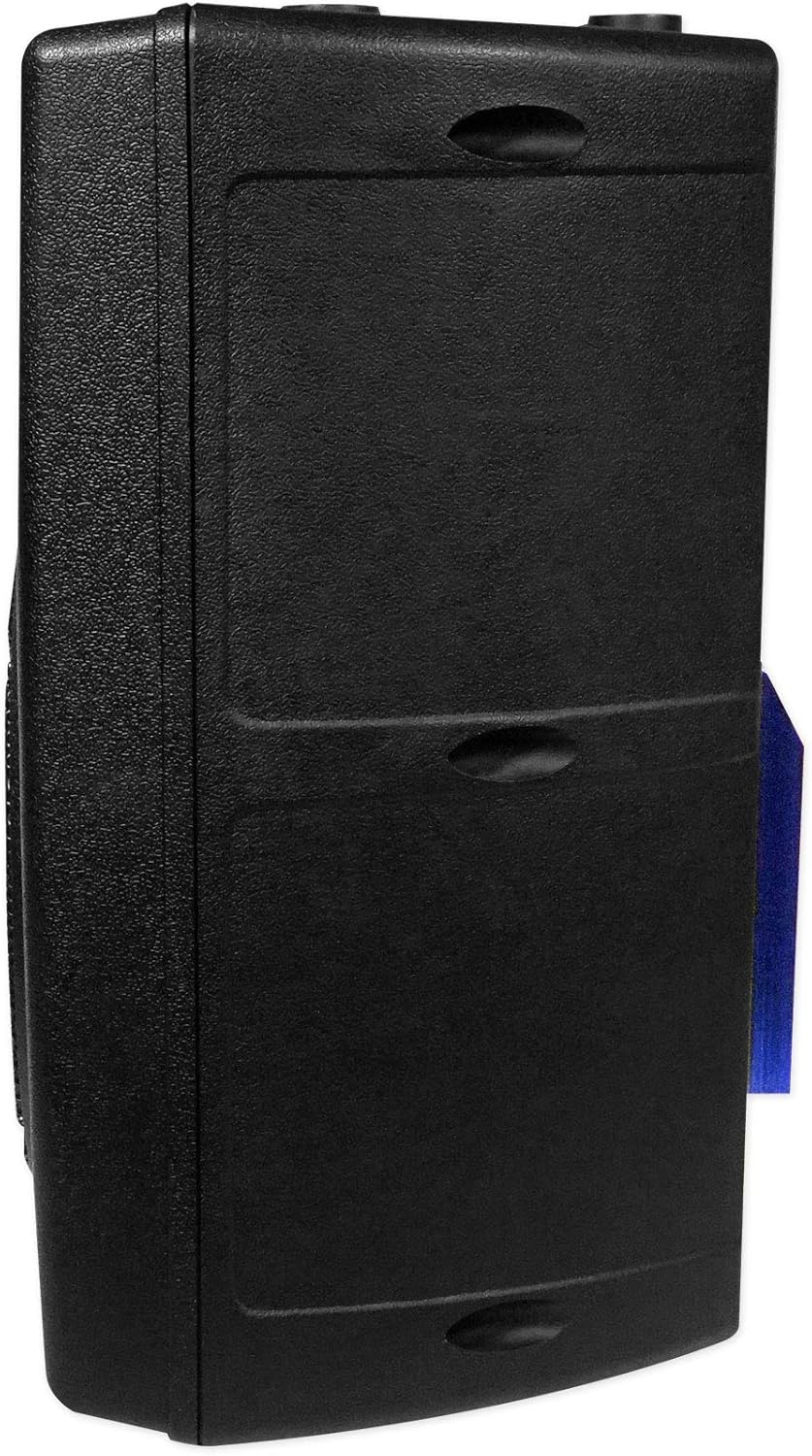 8 Powered DJ Speakers with Stands and Cables Z34640