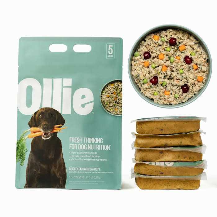 Chicken Dish with Carrots Fresh Frozen Dog Food G95794