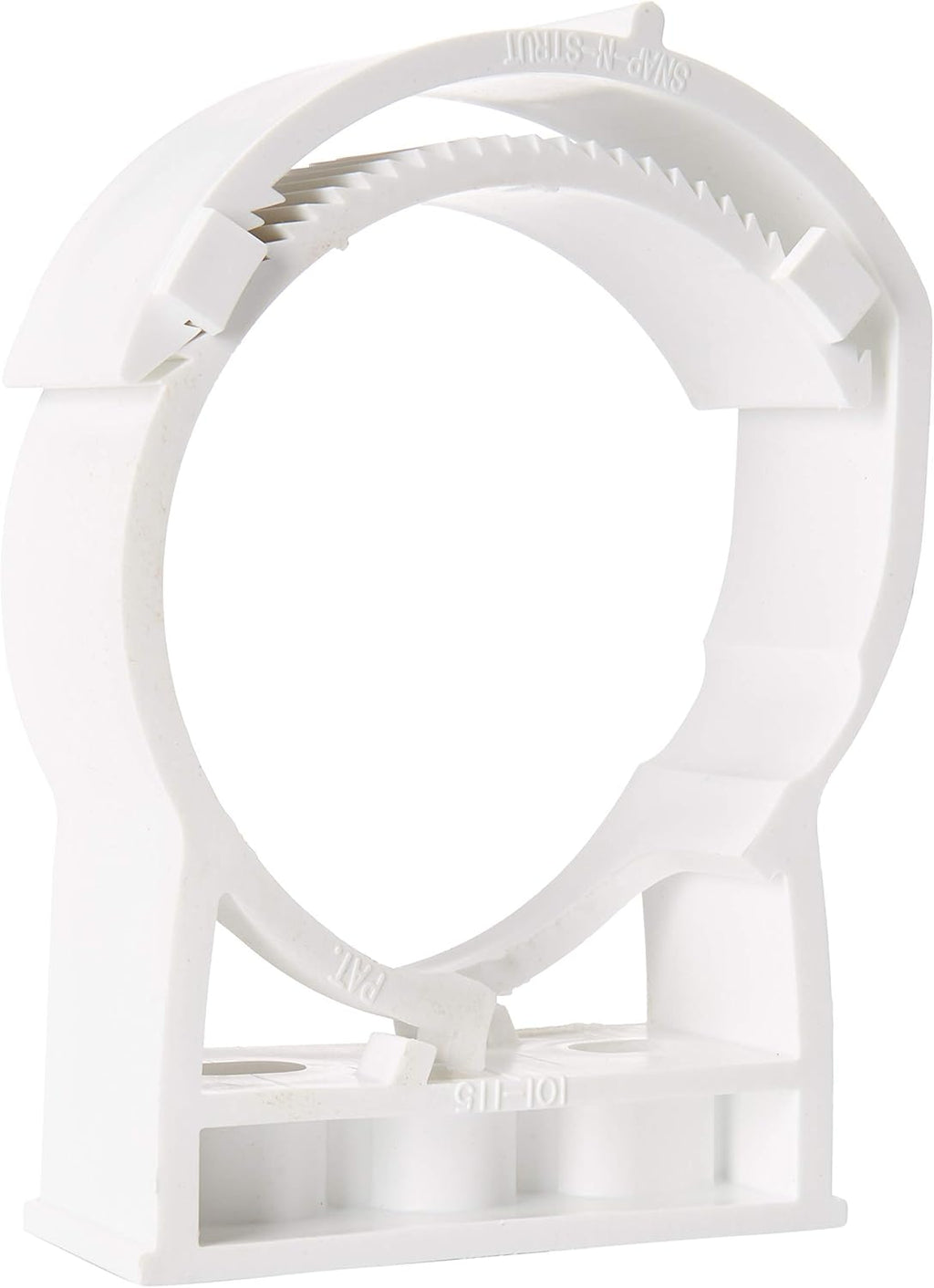 White 10pack Polypropylene Pipe Hanger for 4 inch Pipe M84475
