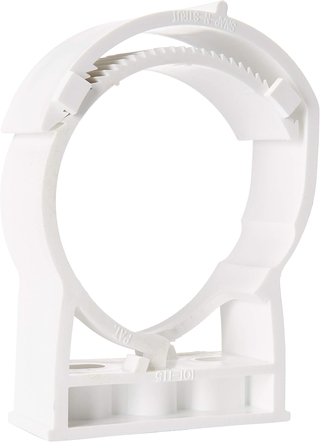 White 10pack Polypropylene Pipe Hanger for 4 inch Pipe M84475