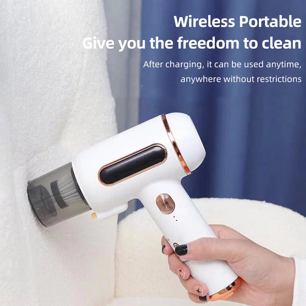 Wireless Household Mite Removal Machine 7200PA 120W Double Vacuum Cleaner UV Lamp Z437