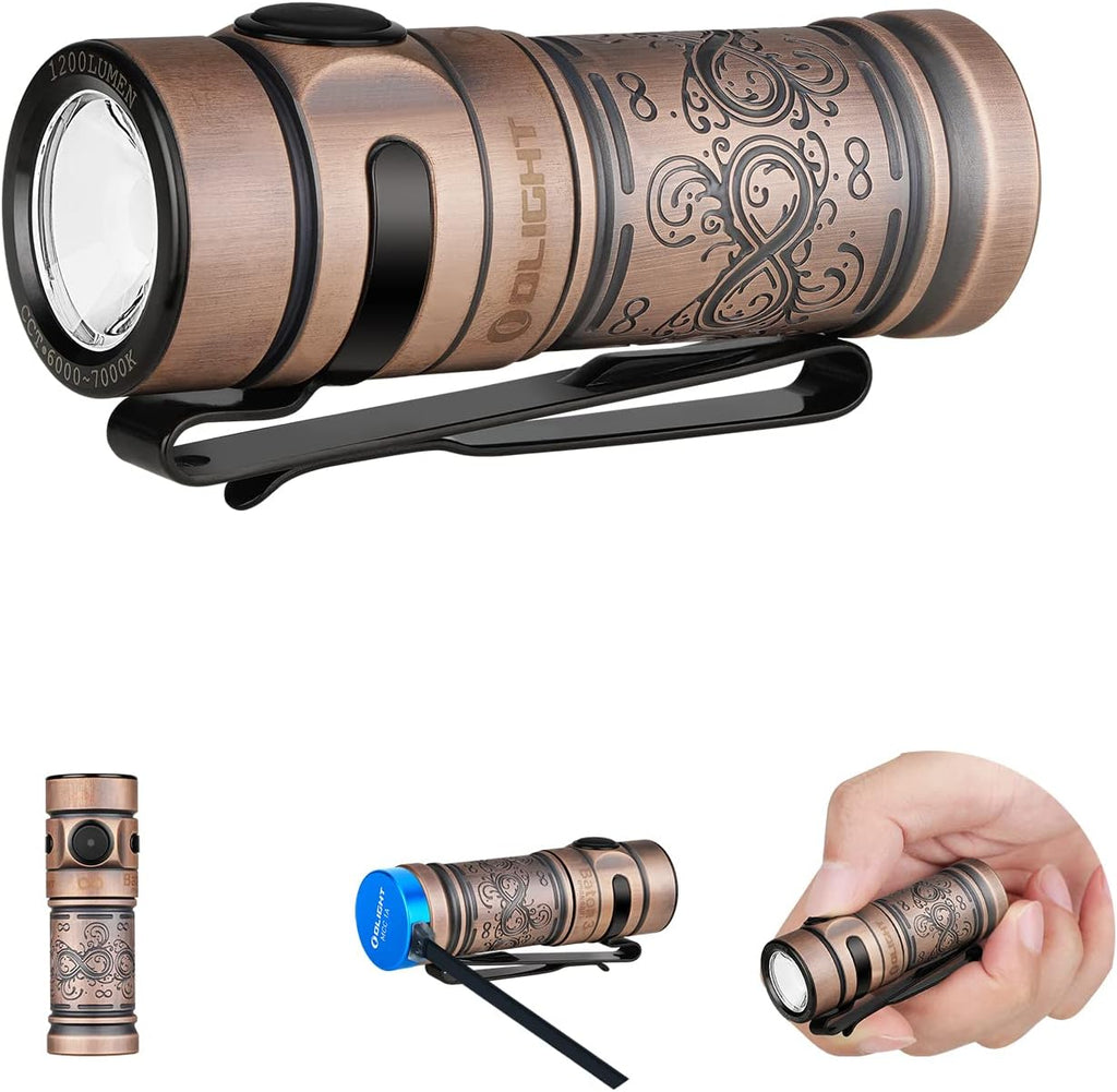 1,200 Lumens Rechargeable EDC Flashlight R96667