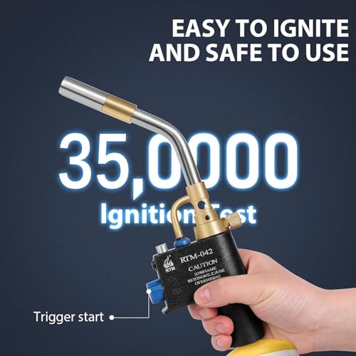 Propane Torch Head, Trigger Start Gas Torch Kit B2537