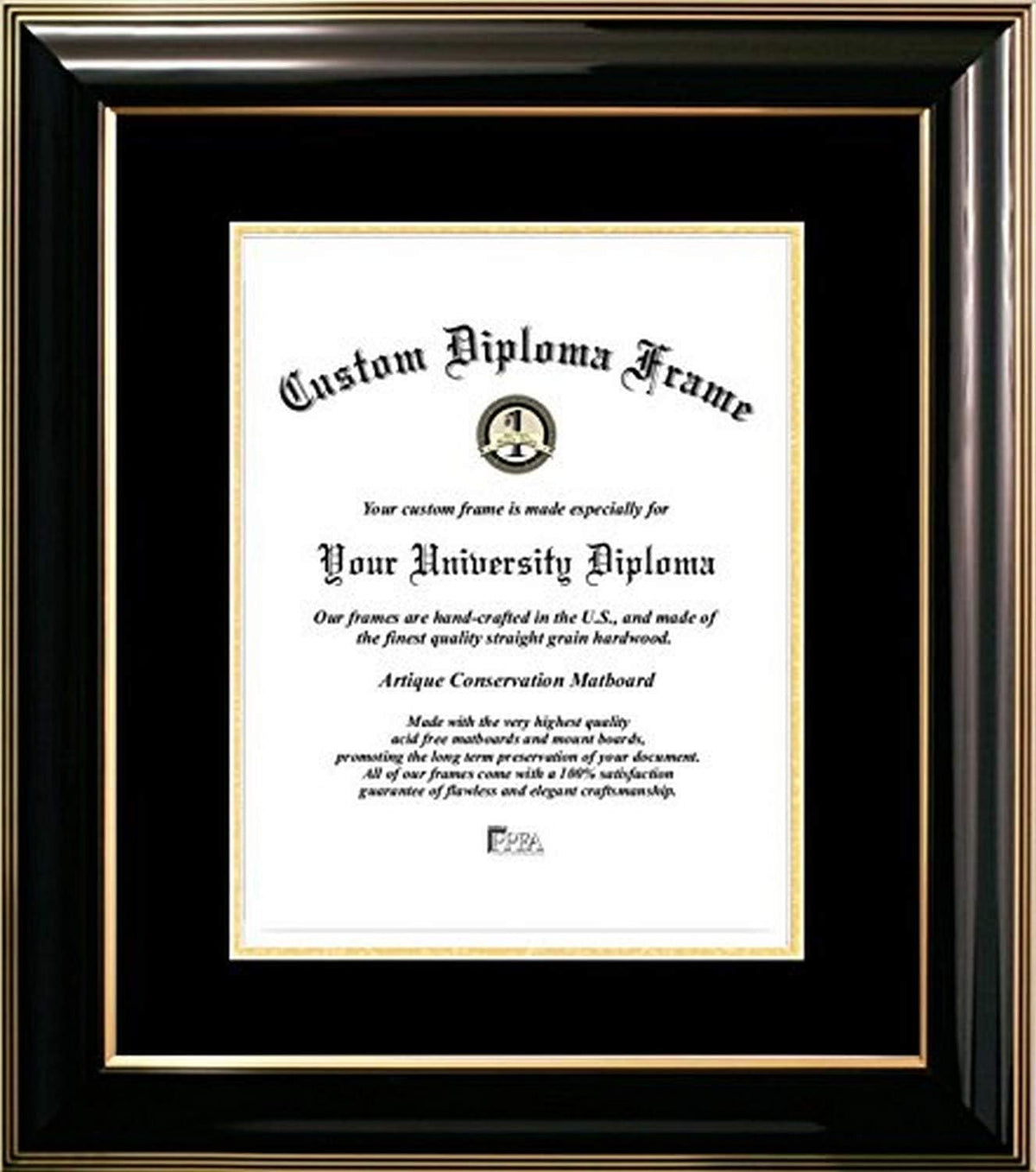 Black Certificate Frame 8.5 x 11 Inches T28757