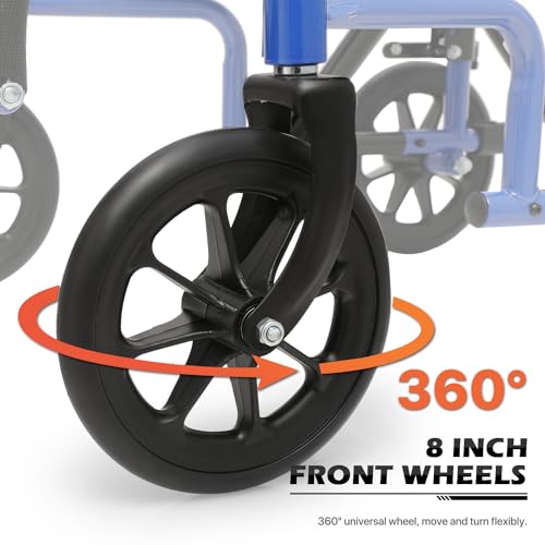 Lightweight 16 Inch Seat Wheelchair with Locking Hand Brakes T291304