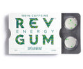 Sugar Free Spearmint Caffeine Chewing Gum H1572