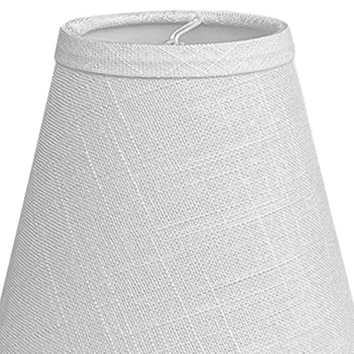 Brown Barrel Fabric Lamp Shades Set of 2 X182