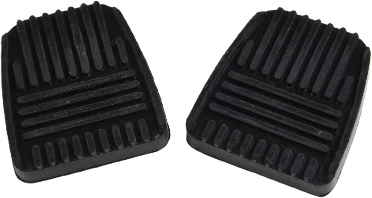 2Pcs Car Rubber Clutch Brake Pedal Pads Covers Y1434