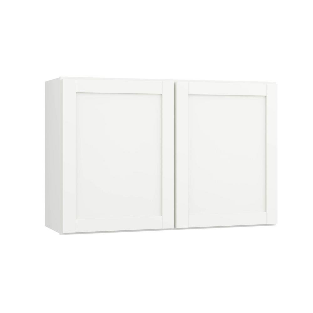 White Laminate Shaker Wall Kitchen Cabinet 36 in. x 24 in. x 12 in. F978