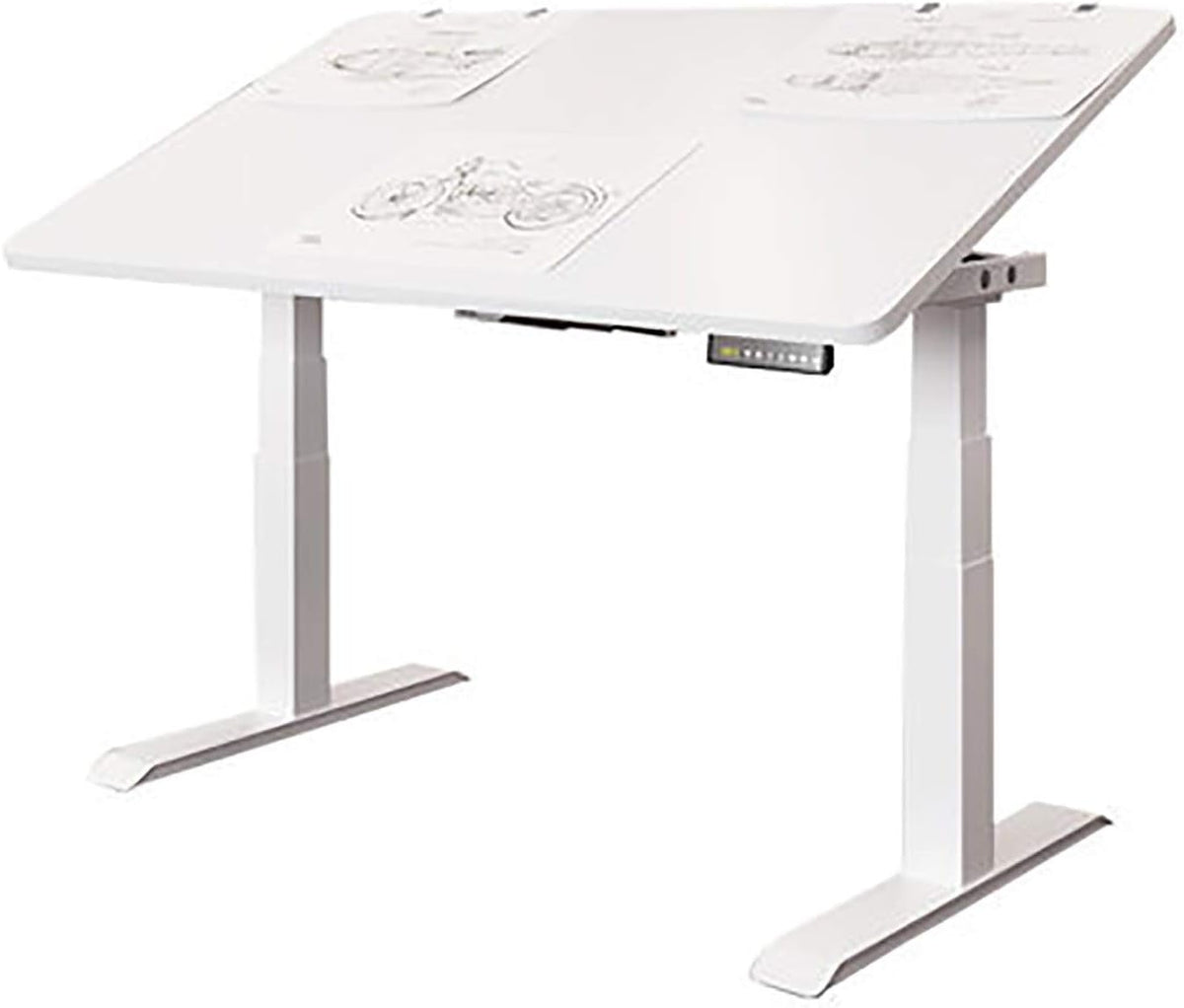 White 140x80Cm Tiltable Drafting Desk C13131