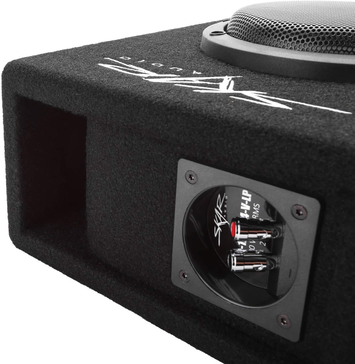 6.5 400 Watt Low Profile Car Subwoofer Enclosure W120