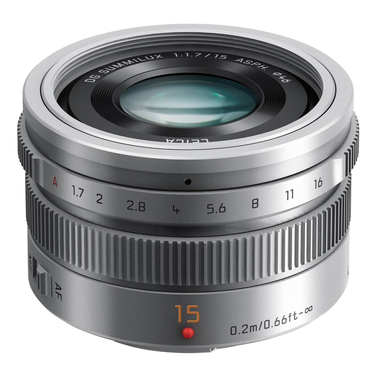 15mm f/1.7 Lens (Silver) F4582