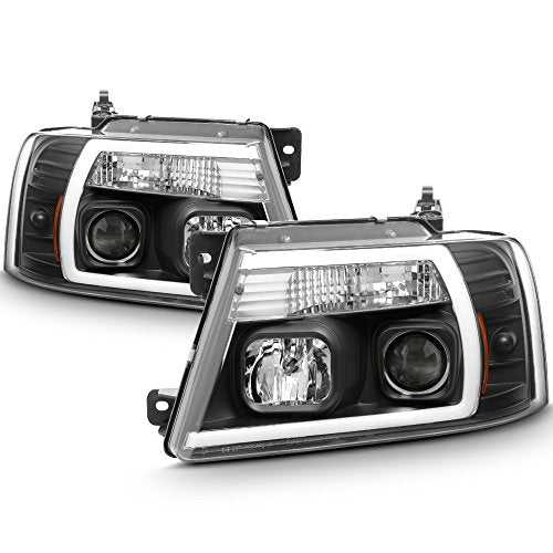 Black LED Projector Headlights Pair O26530
