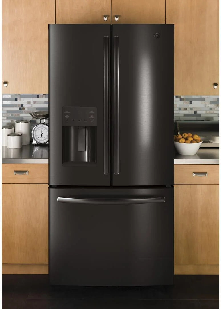 Black Stainless Steel Counter Depth French Door Refrigerator G250