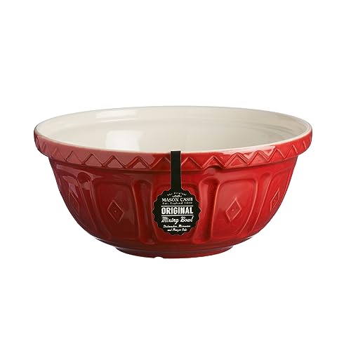 Cream 29 Centimetre Chip Resistant Earthenware Mixing Bowl H366552