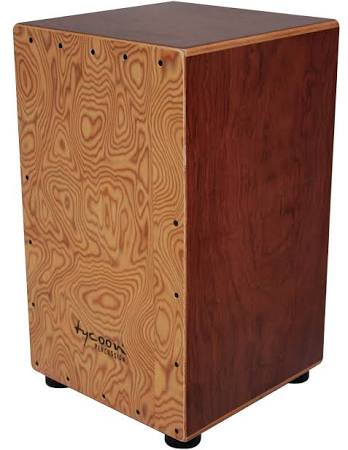 Siam Oak Cajon with Makah-Burl Front A7537