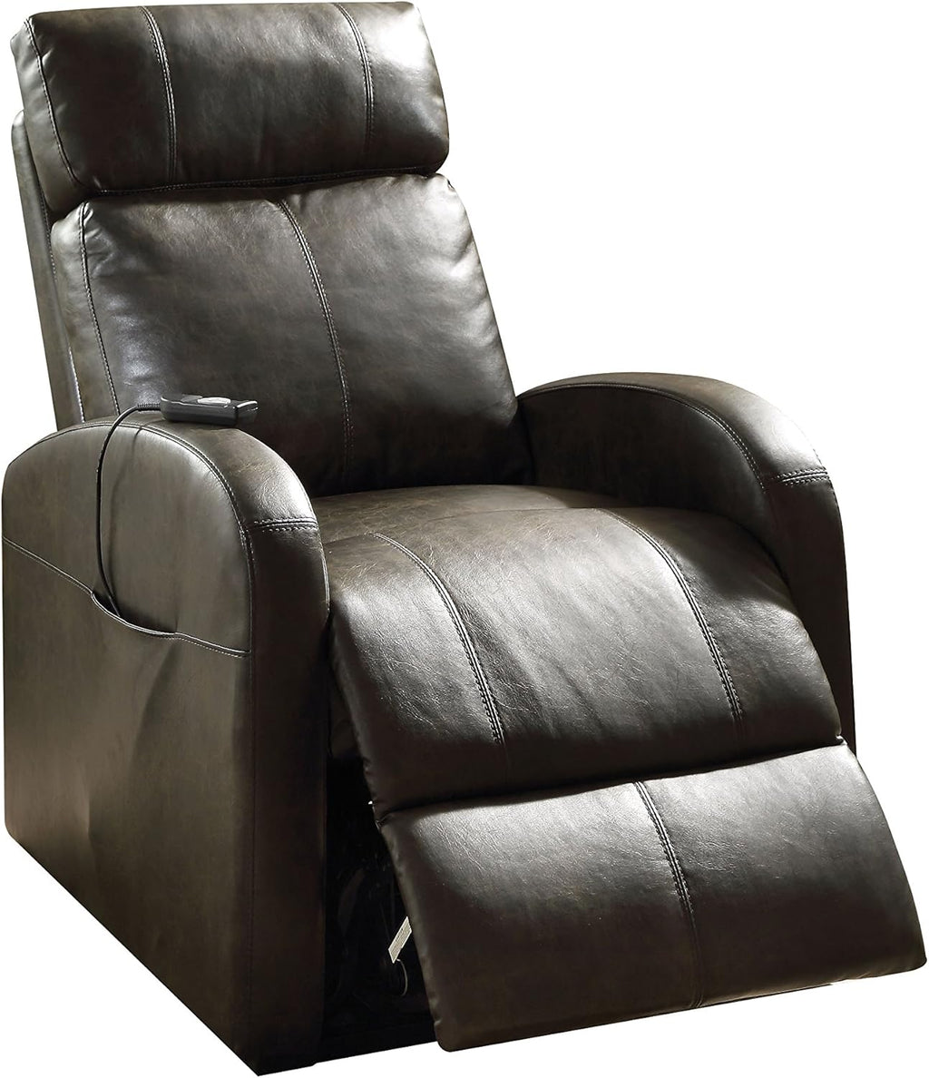 Dark Gray PU Power Lift Recliner G938