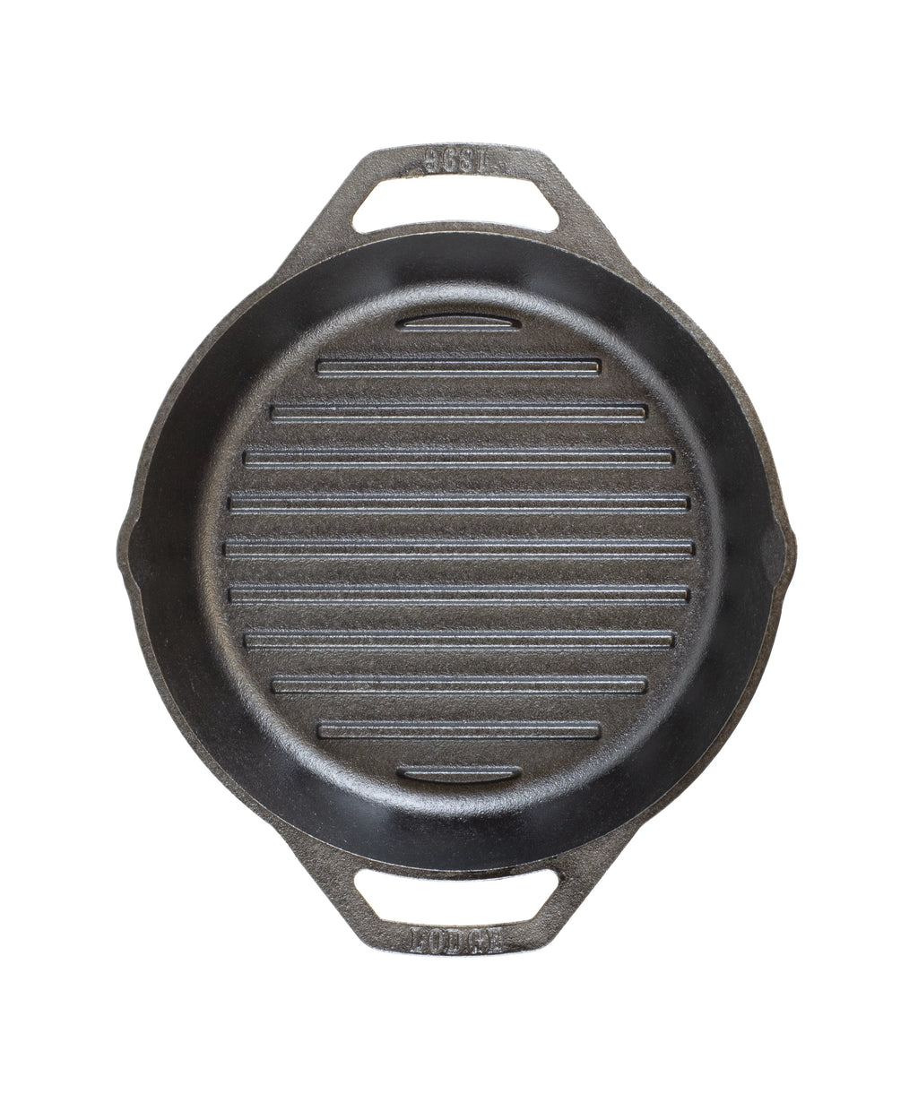 Black Cast Iron Grill Pan U23799