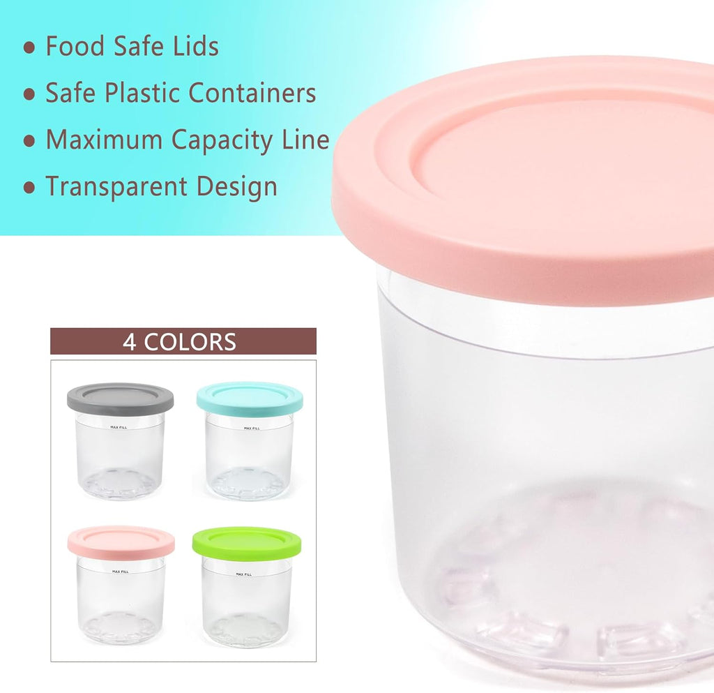 4 Pack Replacement Pints And Lids G761