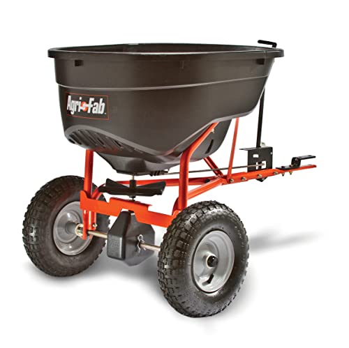 130-Pound Tow Spreader and 32oz Amine 2,4-D Weed Killer S9781