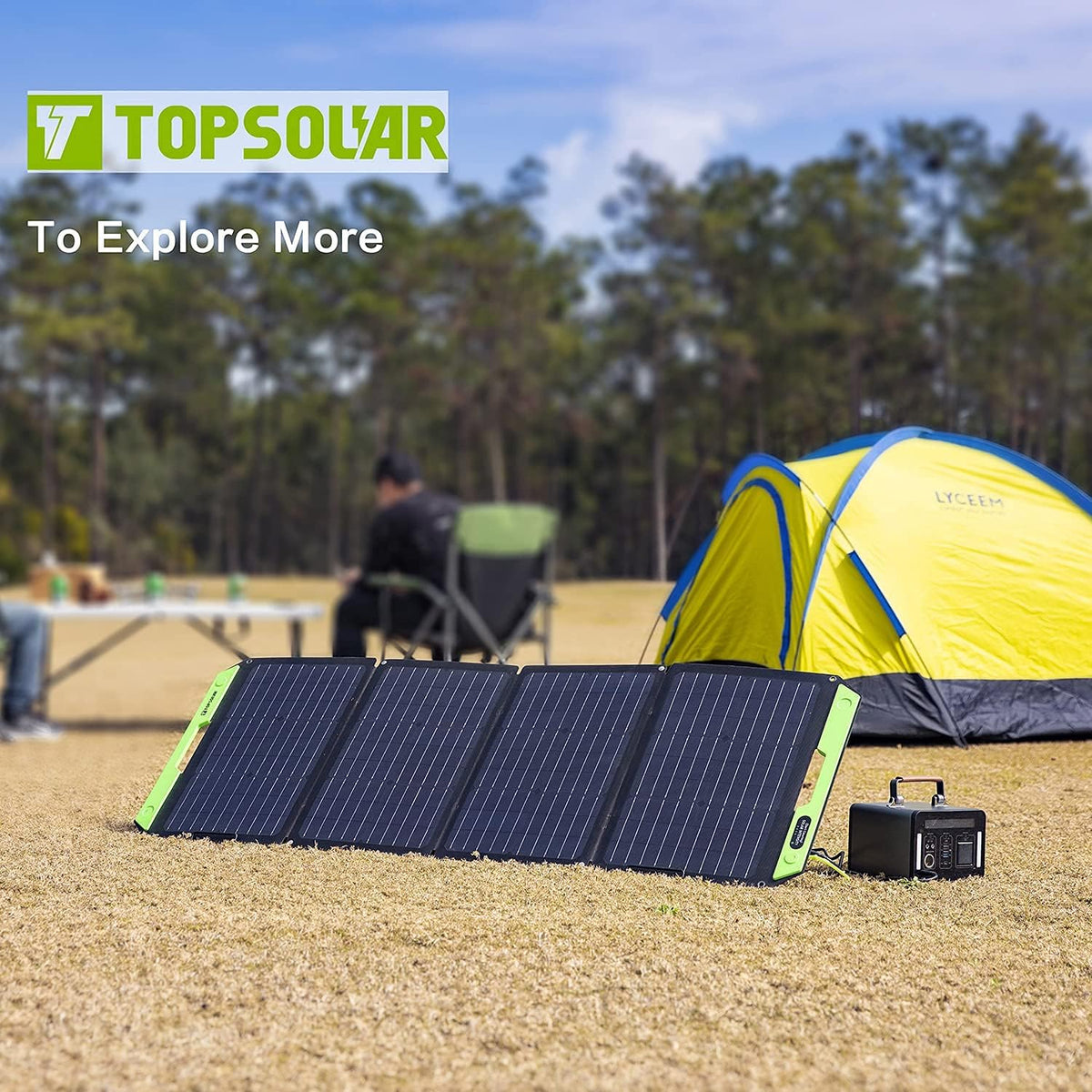 120W Foldable Portable Solar Panel Charger K6312