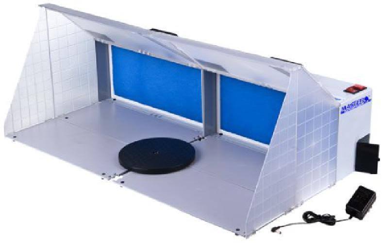Portable Hobby Airbrush Spray Booth L205
