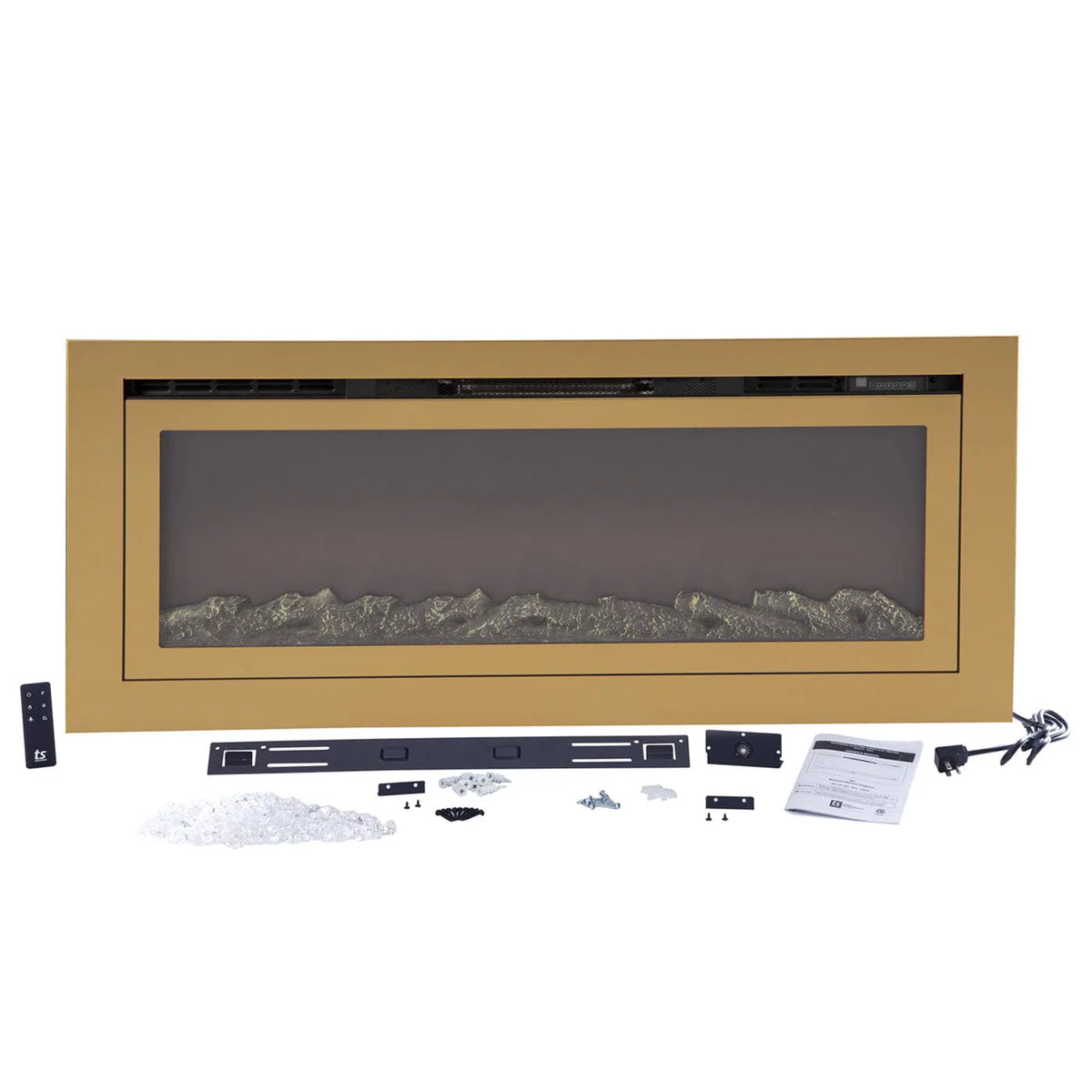 60 Inch Recessed Smart Electric Fireplace P888403