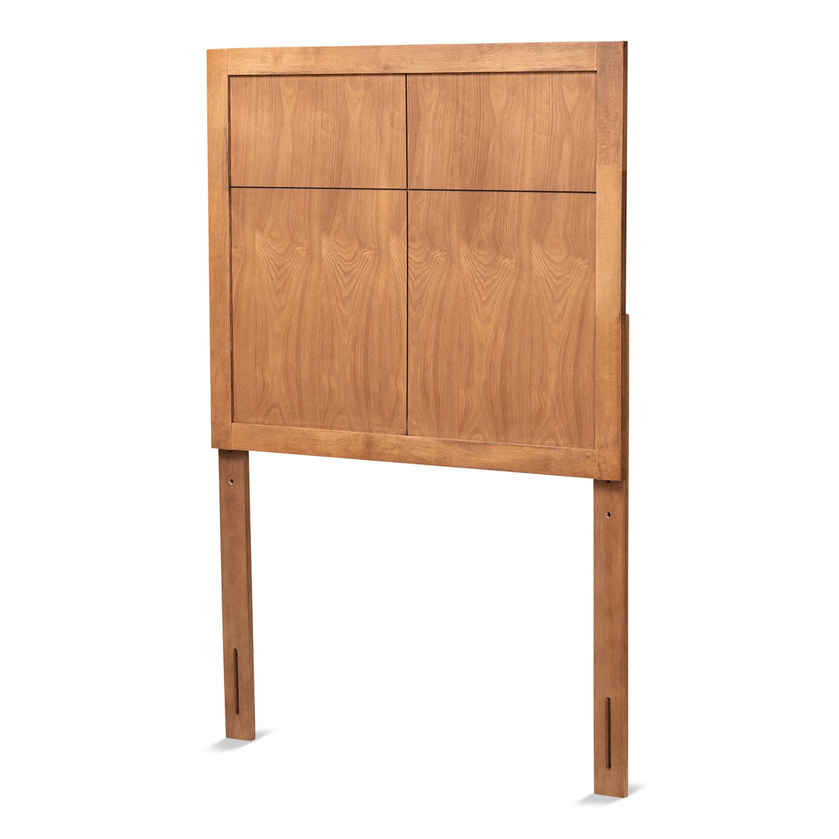Twin Ash Walnut Wood Headboard V9784
