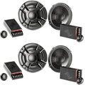 6.5x22 300W 2 Way Car/Marine ATV Component Speakers (4 Pack) A2593