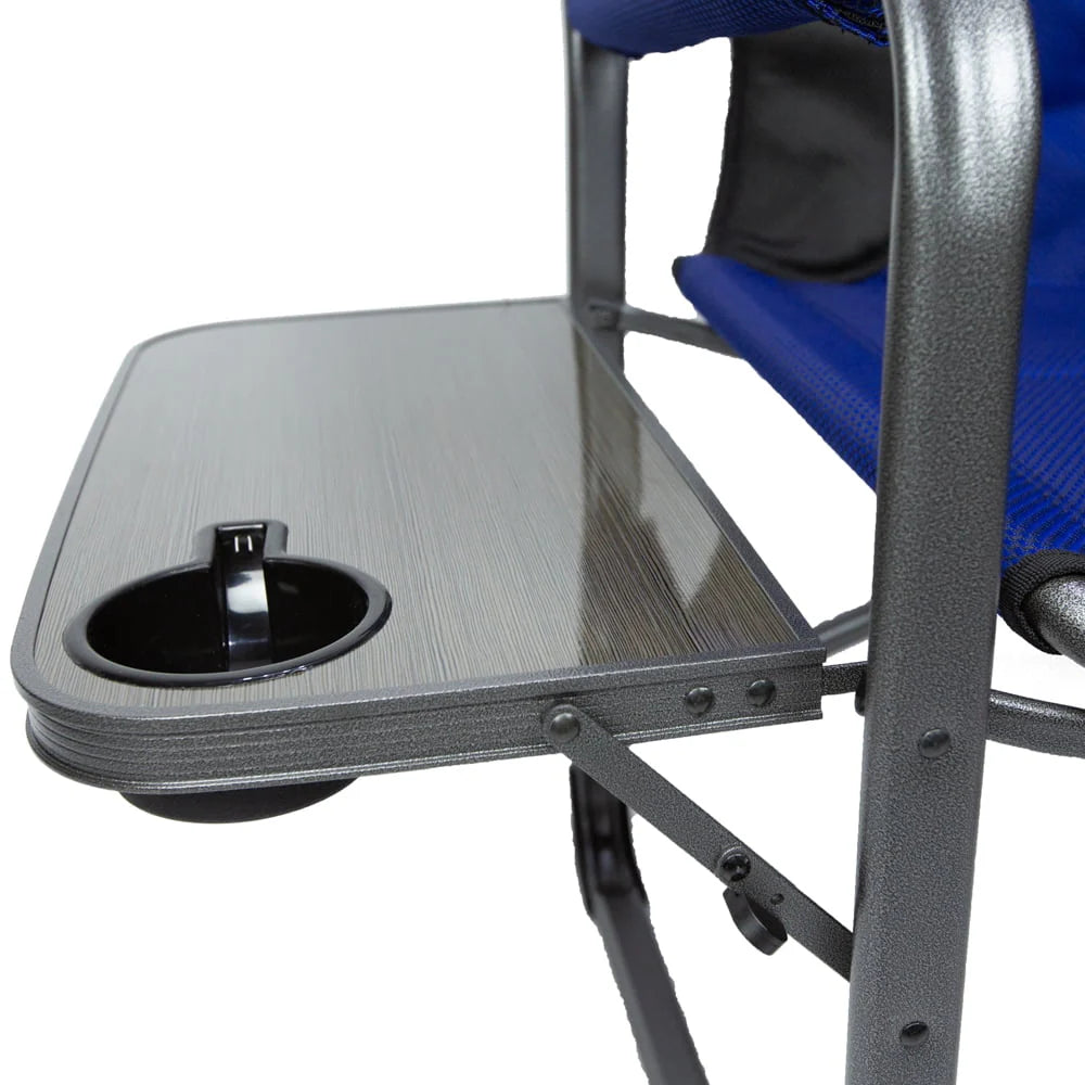 Camping Director Chair XXL Blue M17615