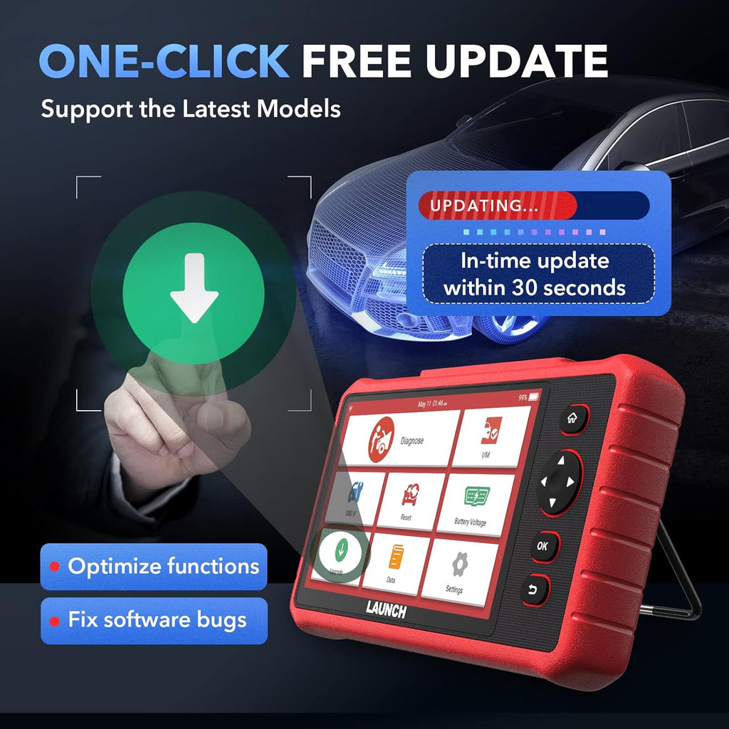 OE-Level All Systems Diagnostic Scan Tool with 26+ Reset Services A36491