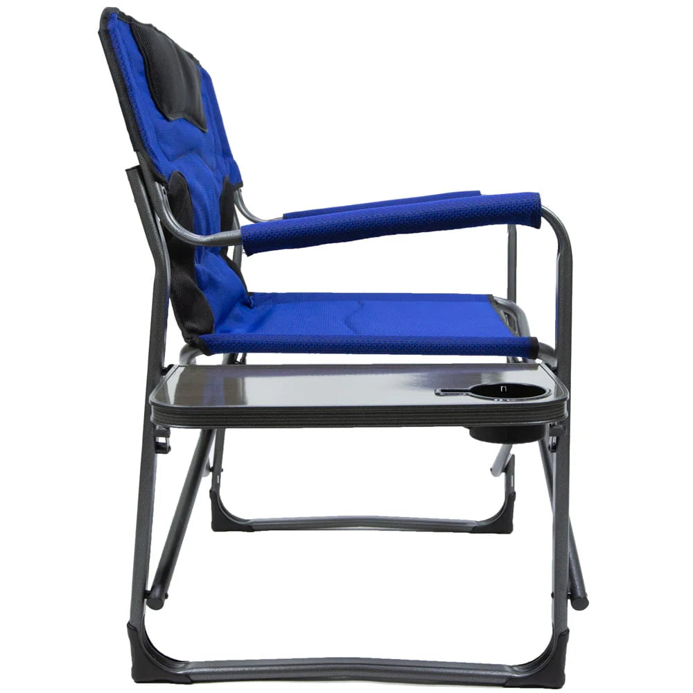 Camping Director Chair XXL Blue M17615