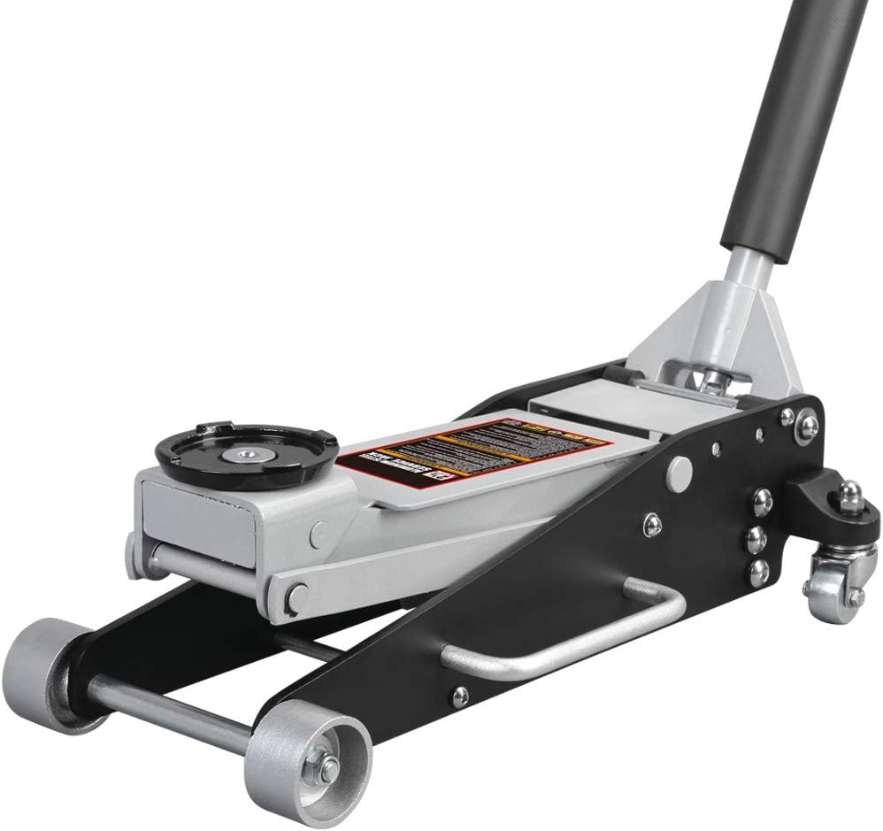 Hydraulic Low Profile Aluminum and Steel Racing Floor Jack, 2.5 Ton Capacity X13941