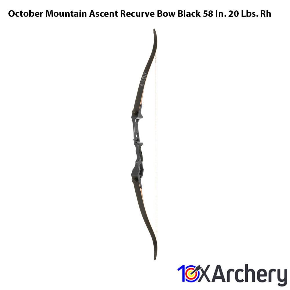 Black 58 in. 20 lbs. Recurve Bow N4351