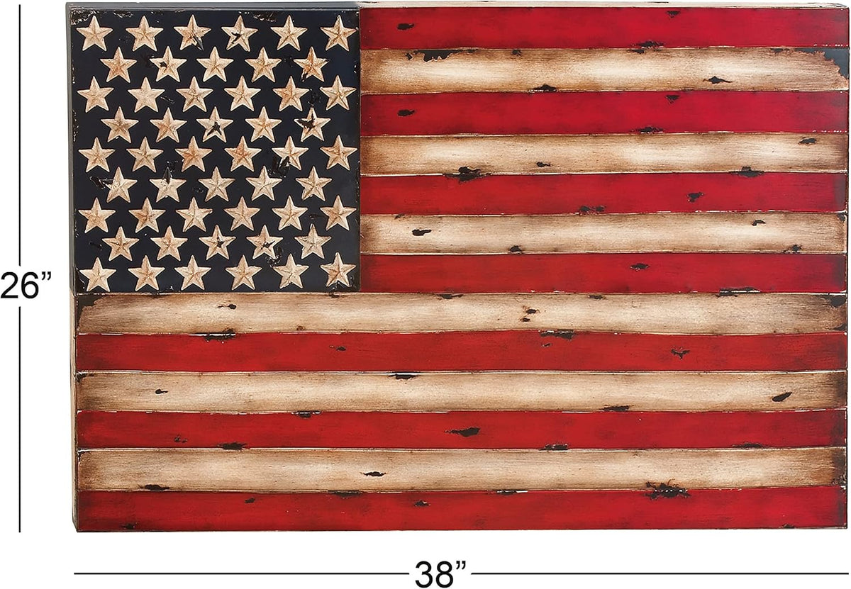 Red Wrought Iron Wall Art N17663