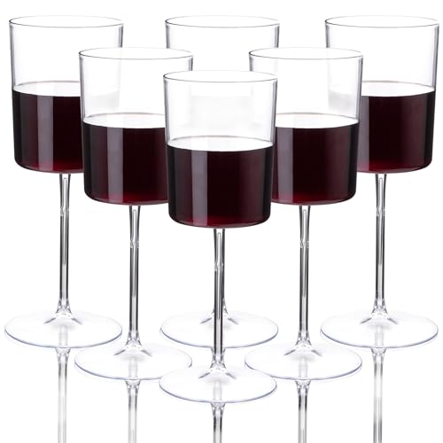 24 Pack 6Oz Gold Rim Clear Plastic Champagne Flutes P9995