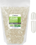 Size 1 Clear Empty Vegan Capsules 5000 Count G307