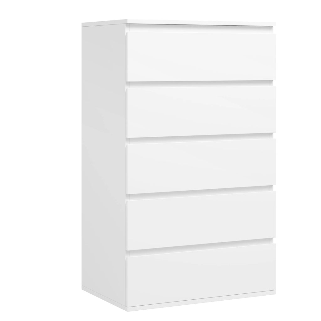 White 4 Drawer Wood Dresser A314844