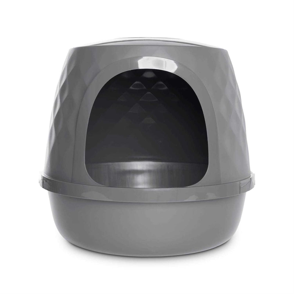 Geometric Covered Cat Litter Box E369744