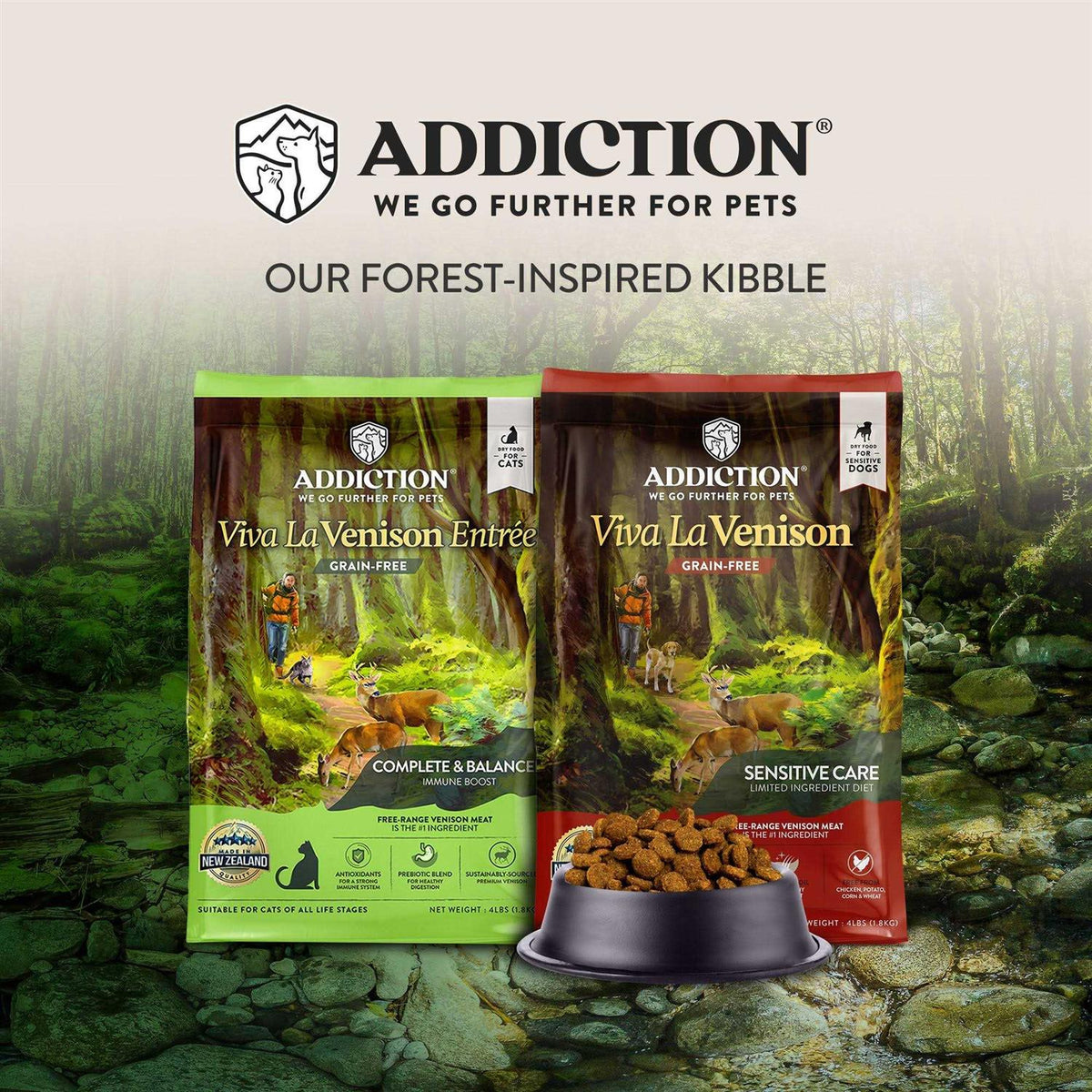 Venison Dry Cat Food K872