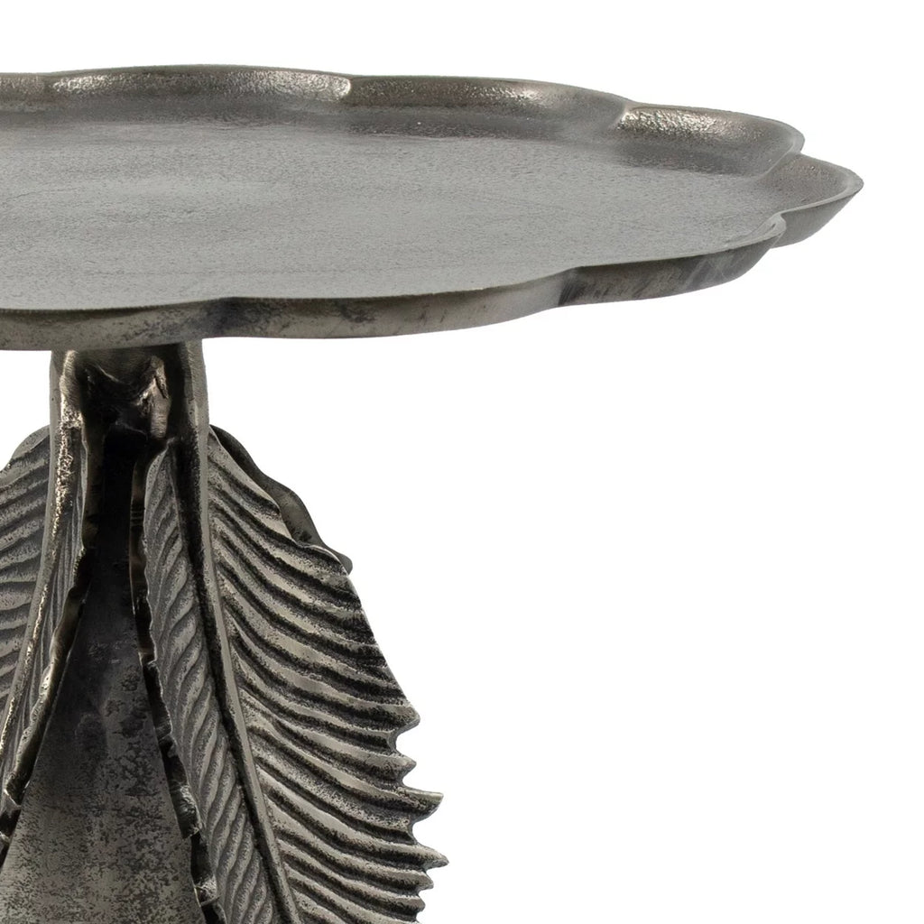20 Inch Aluminum Accent Side Table V4750