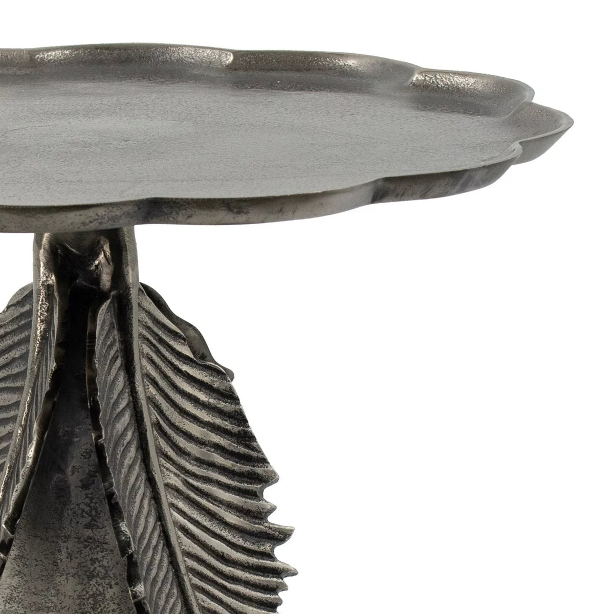 20 Inch Aluminum Accent Side Table V4750