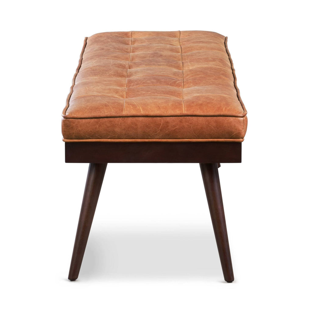 Leather Bench R1357