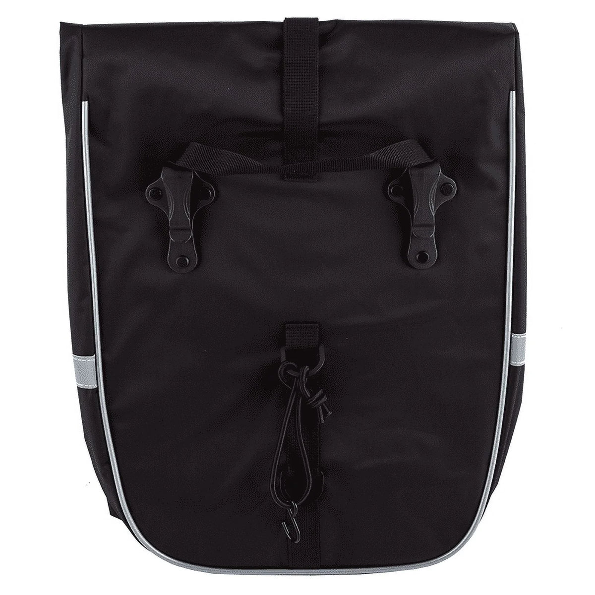 Waterproof Rear Bicycle Pannier Bag Black Reflective E425